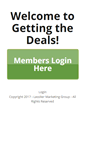 Mobile Screenshot of gettingthedeals.com